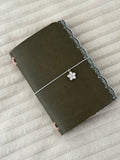 A6 Zaytūni Lace Leather Journal