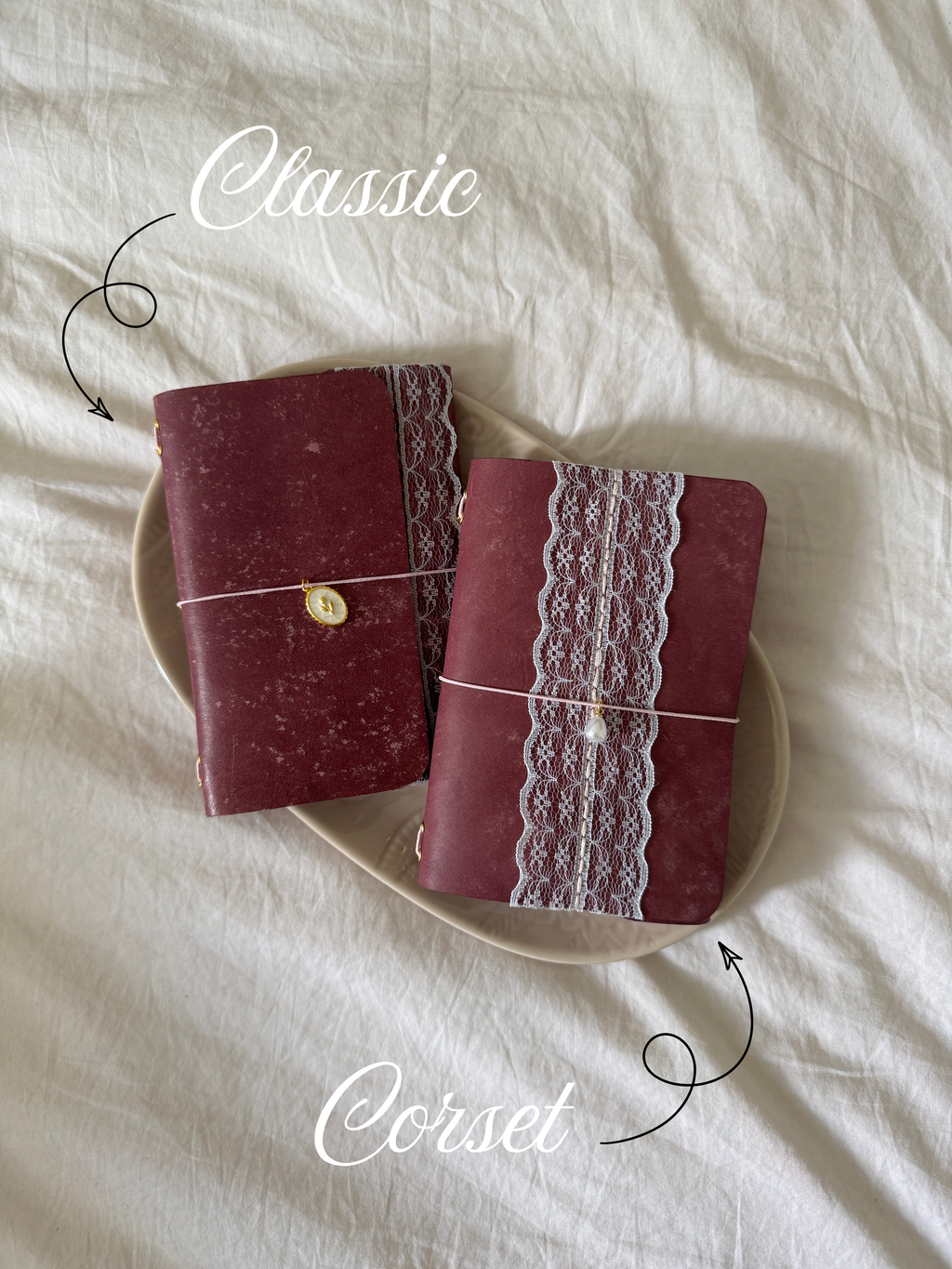 A6 Corset Lace Journal