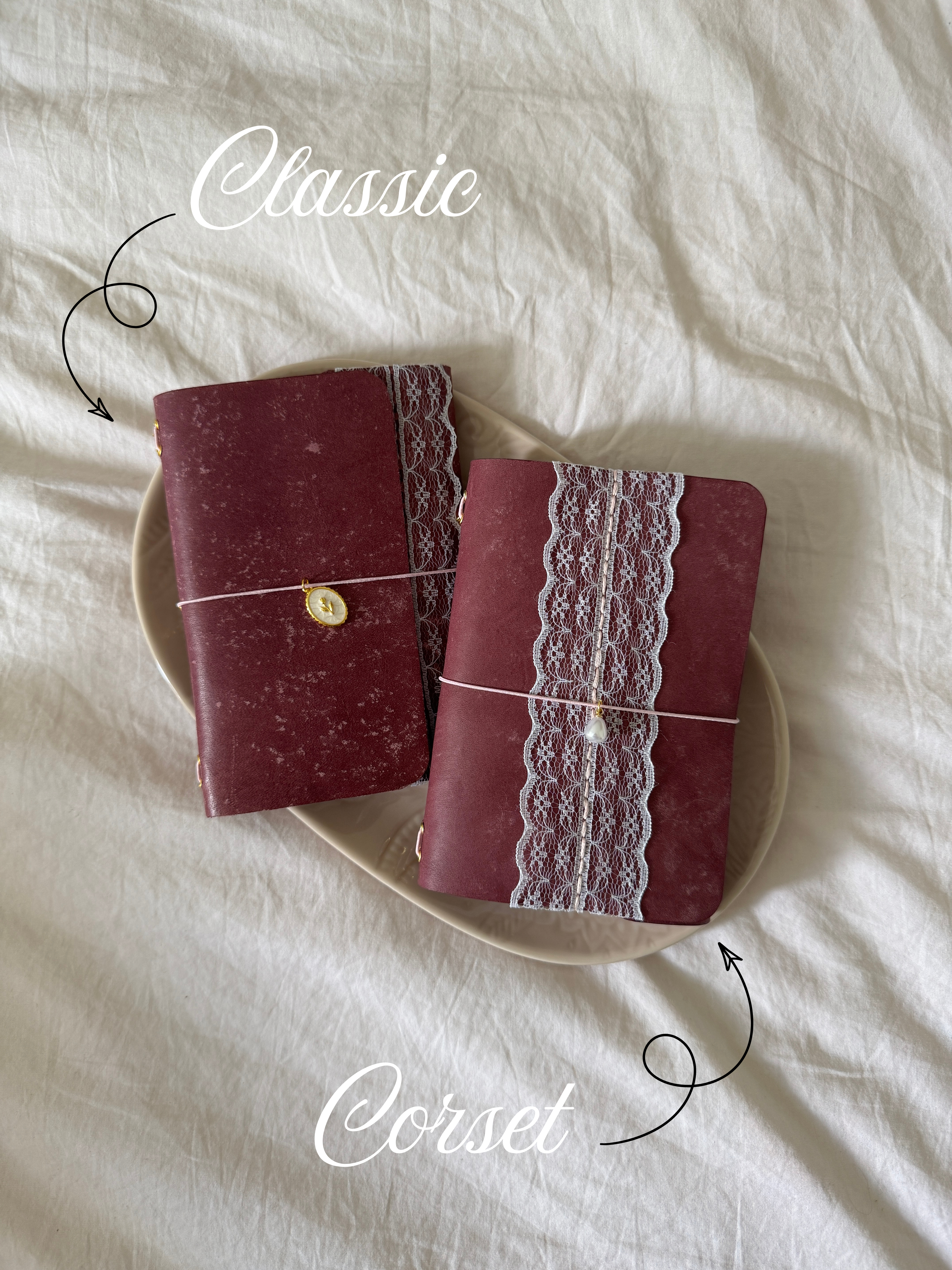 A6 Corset Lace Journal